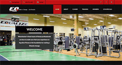 Desktop Screenshot of equalizefitness.com